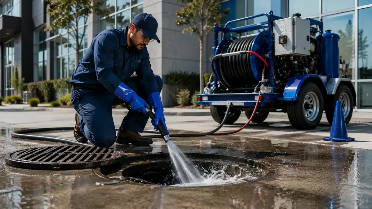 Commercial Hydro Jet Drain Cleaning in Simi Valley