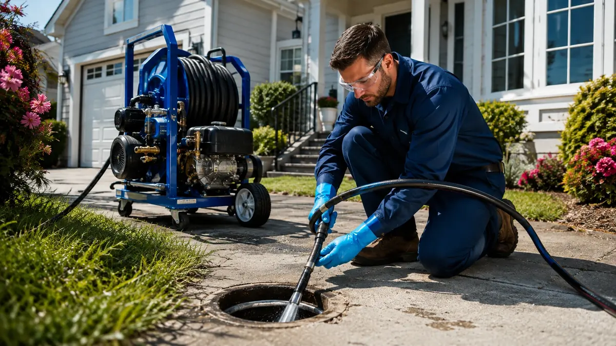 Residential Hydro Jet Drain Cleaning in Simi Valley